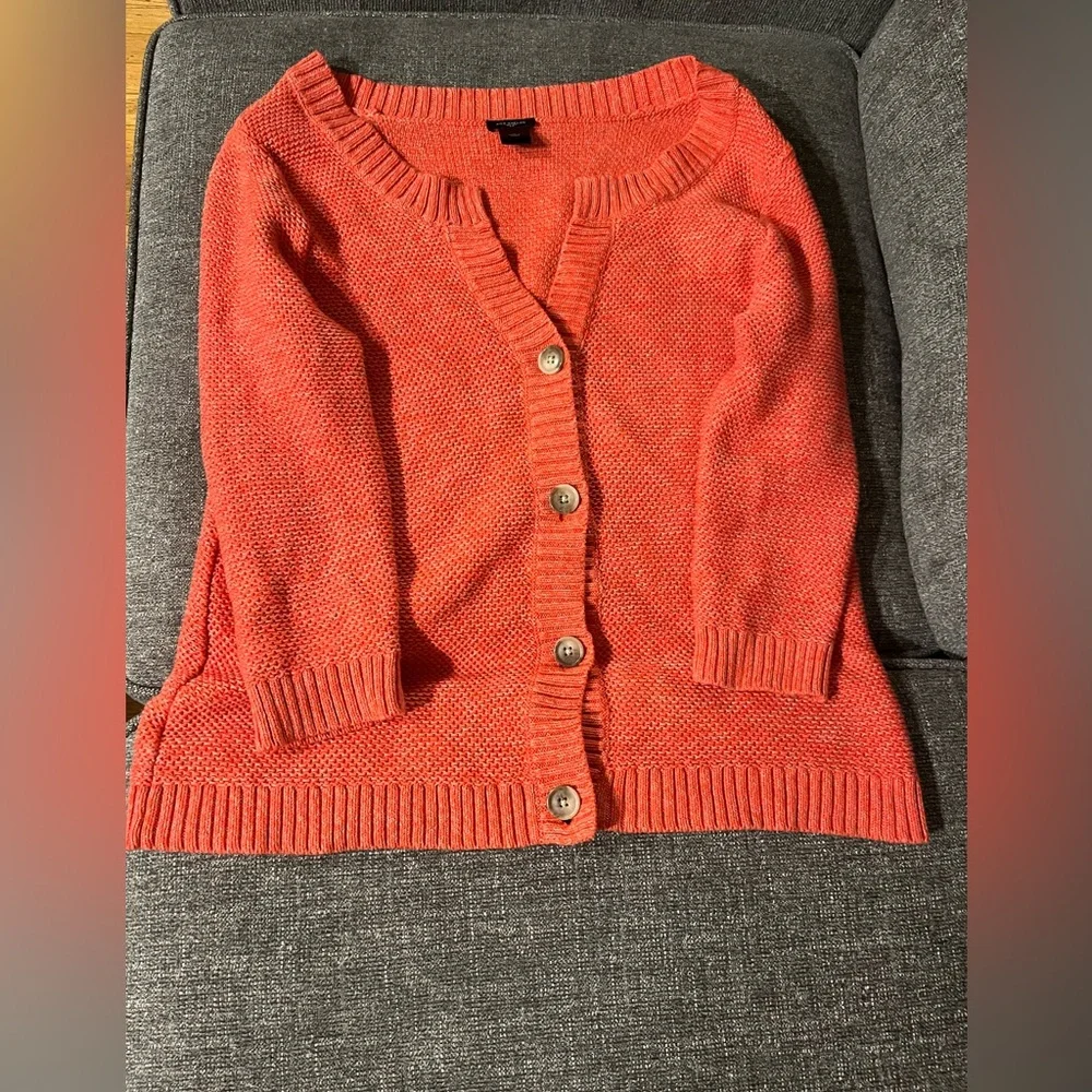 Ann Taylor cotton sweater size large - Picture 1 of 5